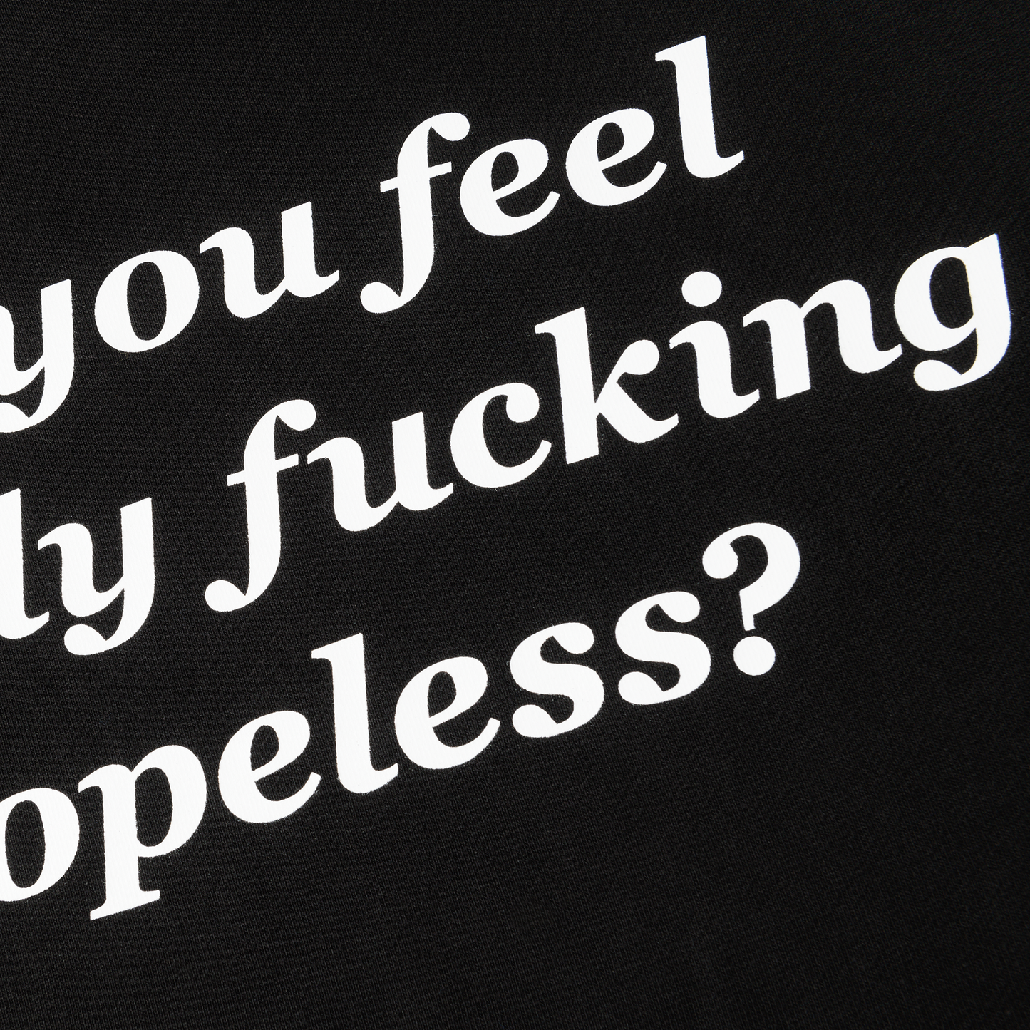 Polar Dave Hoodie Hopeless Dave Hoodie Black