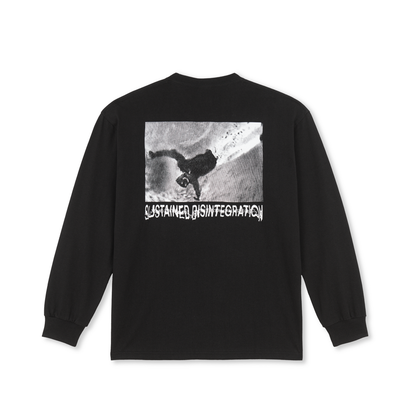 Polar Sustained Disintegration Longsleeve T-Shirt Black