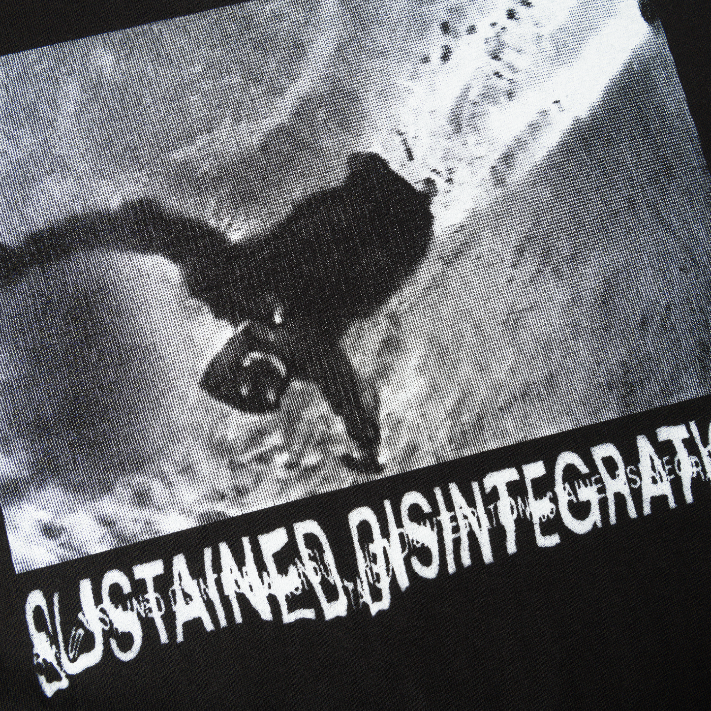 Polar Sustained Disintegration Longsleeve T-Shirt Black