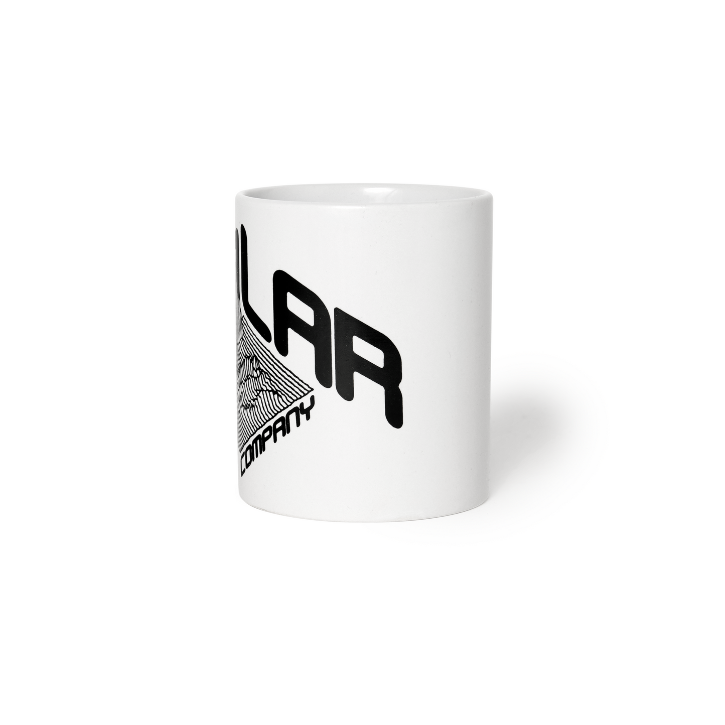 Polar Graph Mug White