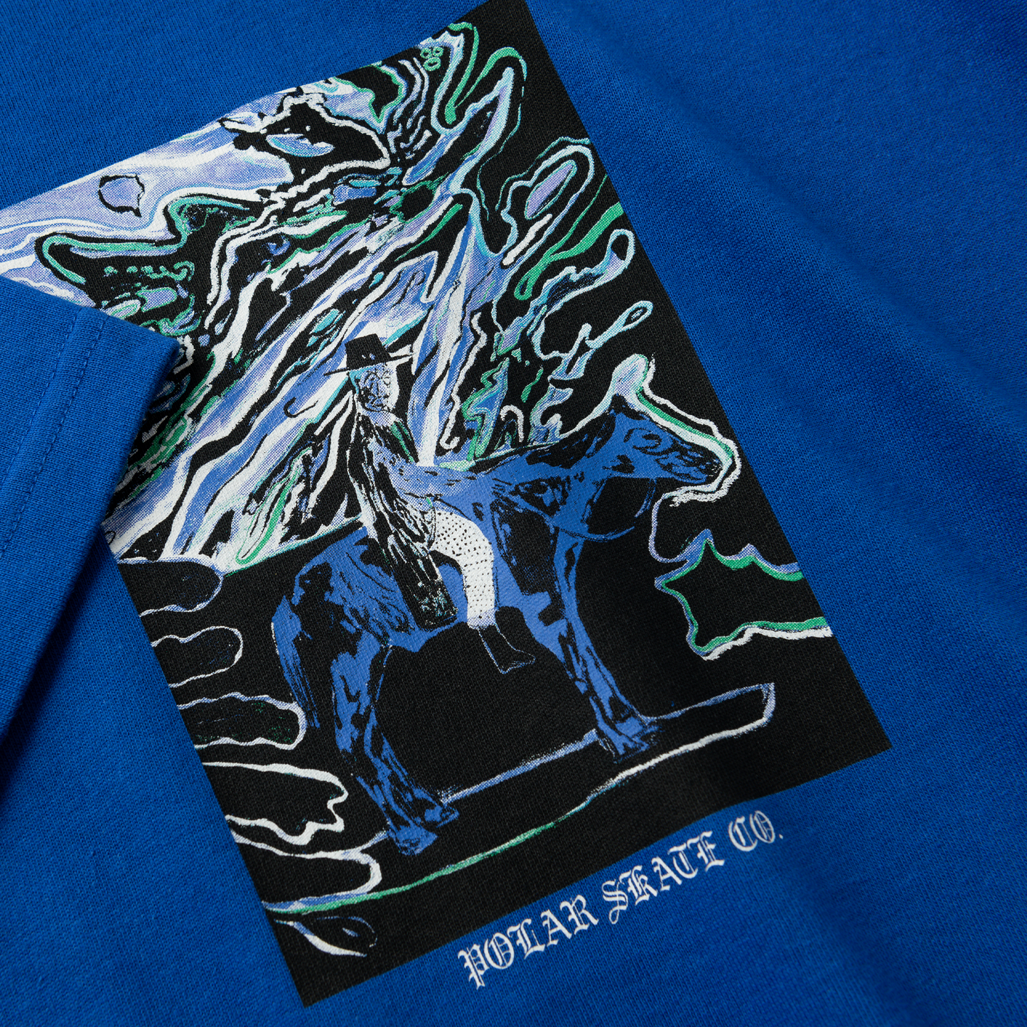 Polar Rider T-Shirt Egyptian Blue