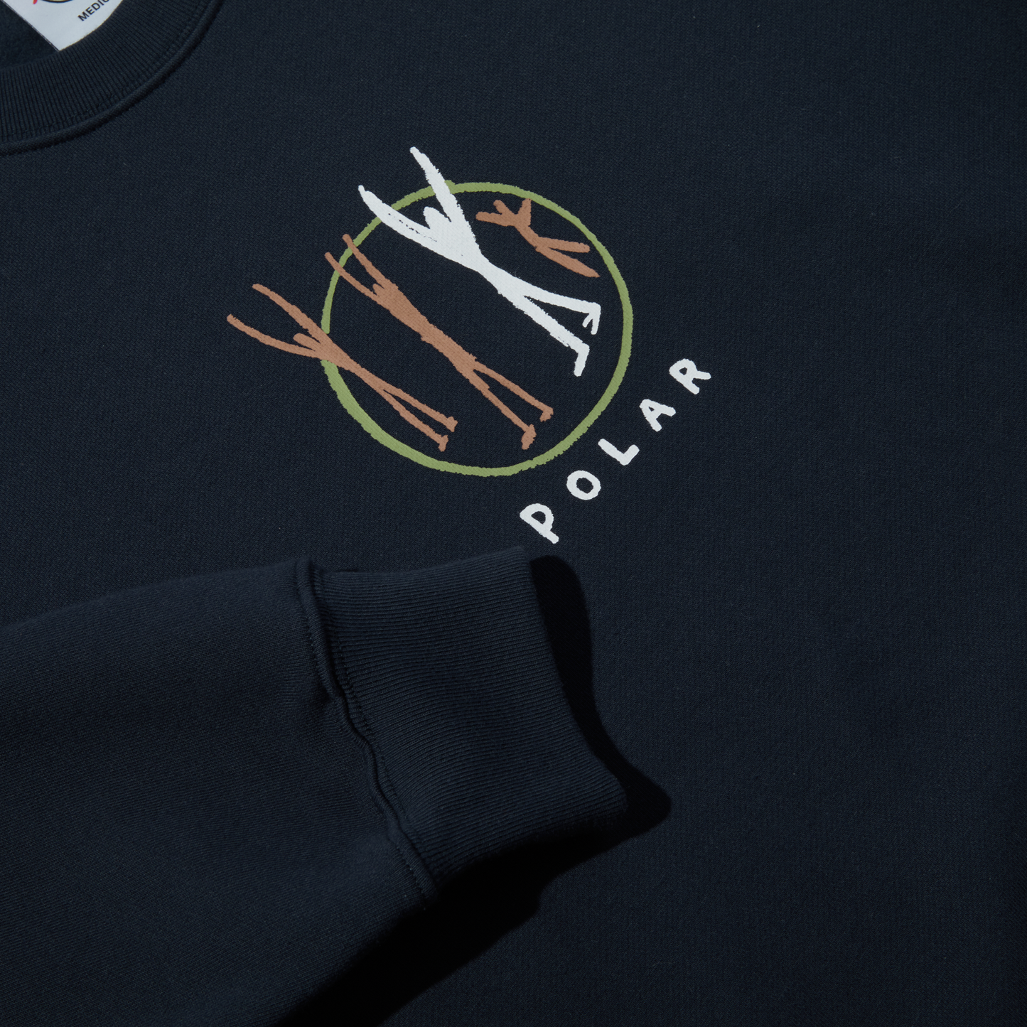 Polar Gang Crewneck Sweater Navy