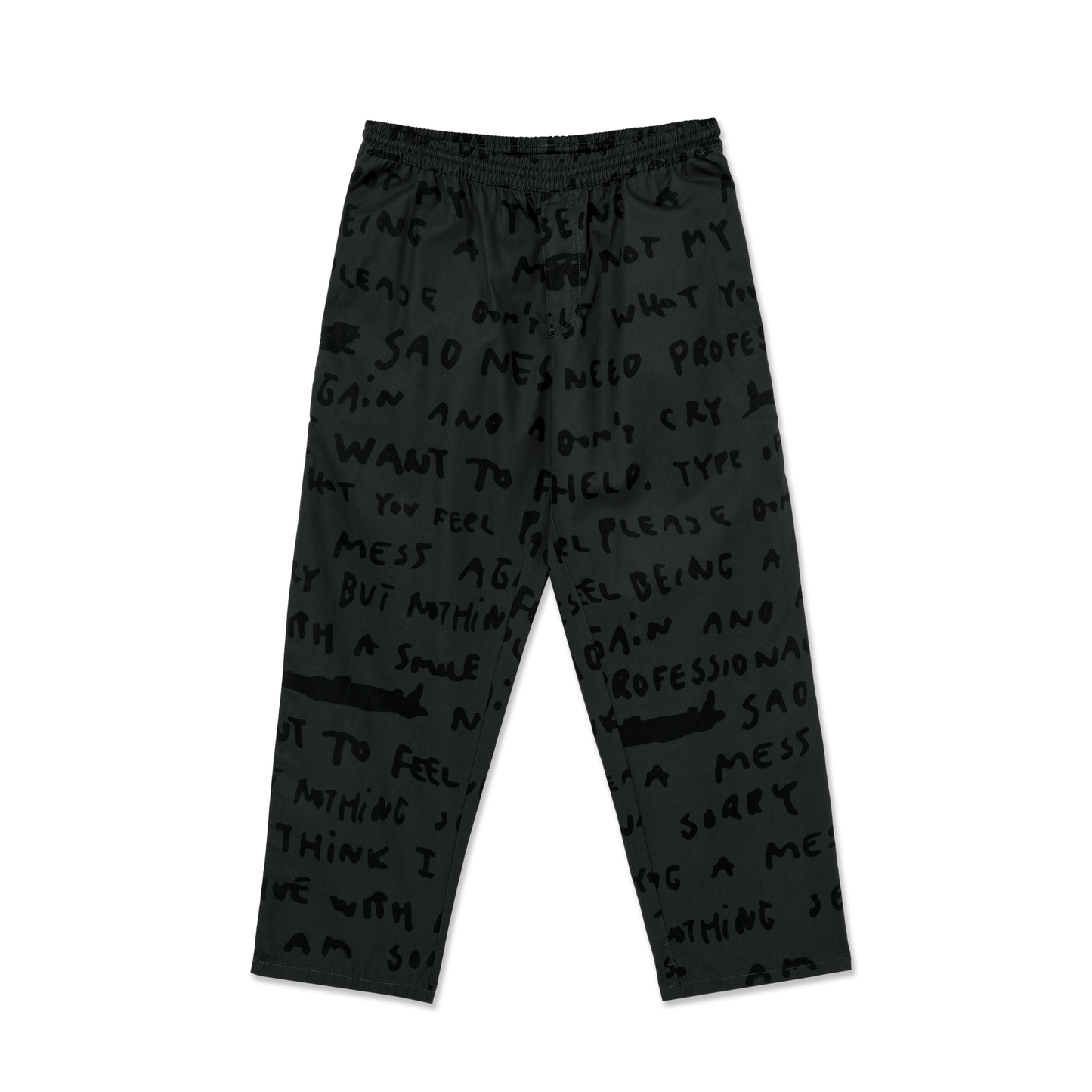 Polar Sad Notes Surf Pants Graphite