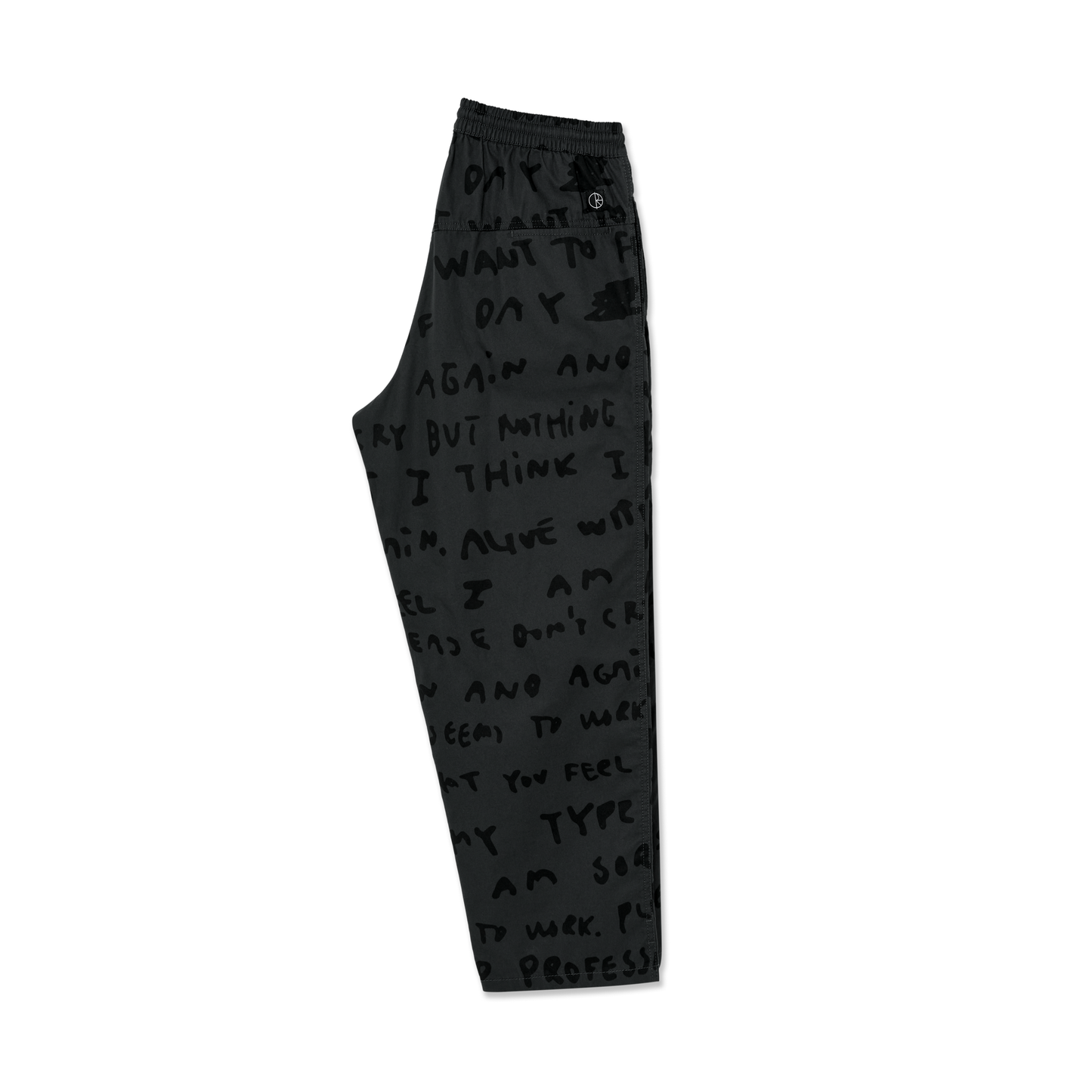 Polar Sad Notes Surf Pants Graphite