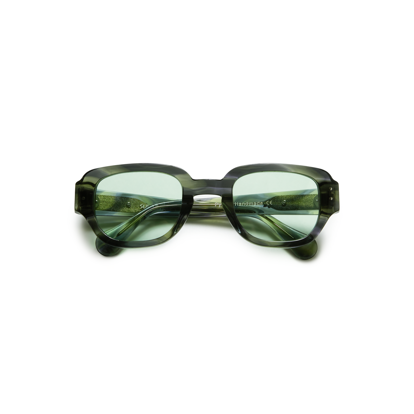 Polar Pyle Sunglasses Violet Green