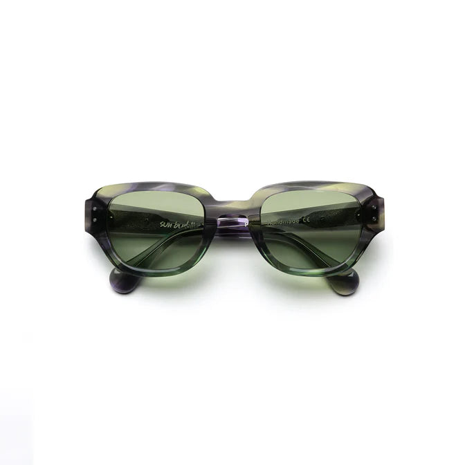 Polar Pyle Sunglasses Violet Green