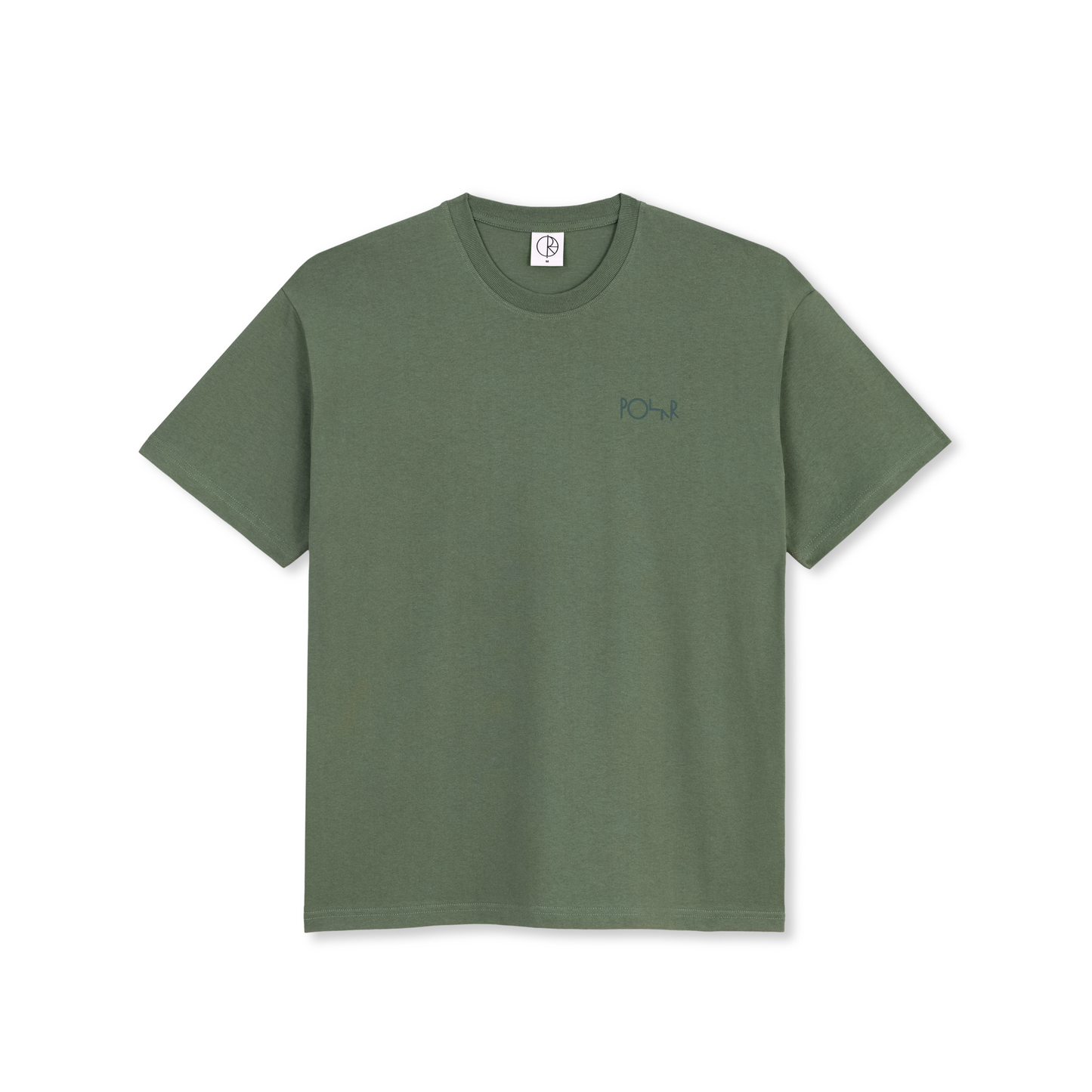 Polar Stroke Logo T-Shirt Jade Green/Dark Green
