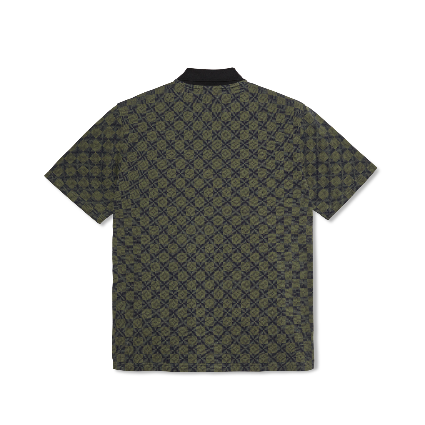Polar Checkered Jacques Polo Shirt Black/Green