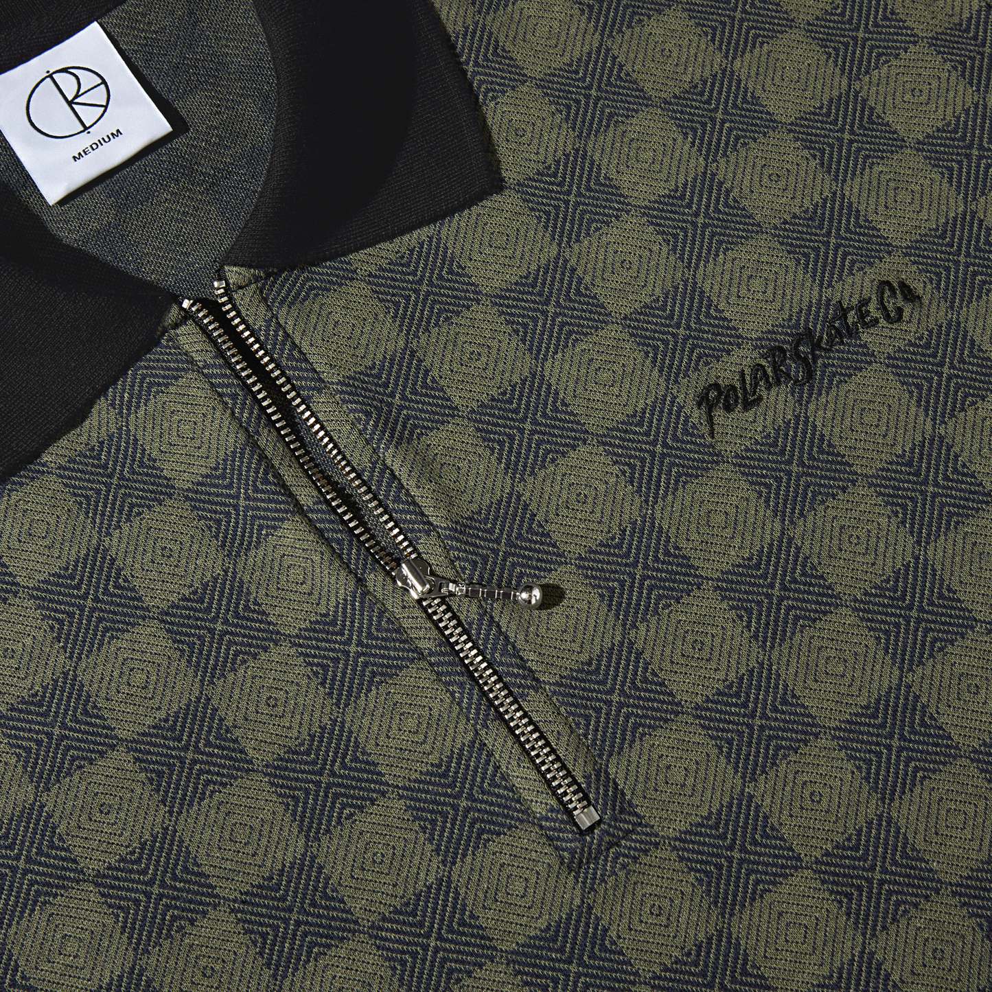 Polar Checkered Jacques Polo Shirt Black/Green