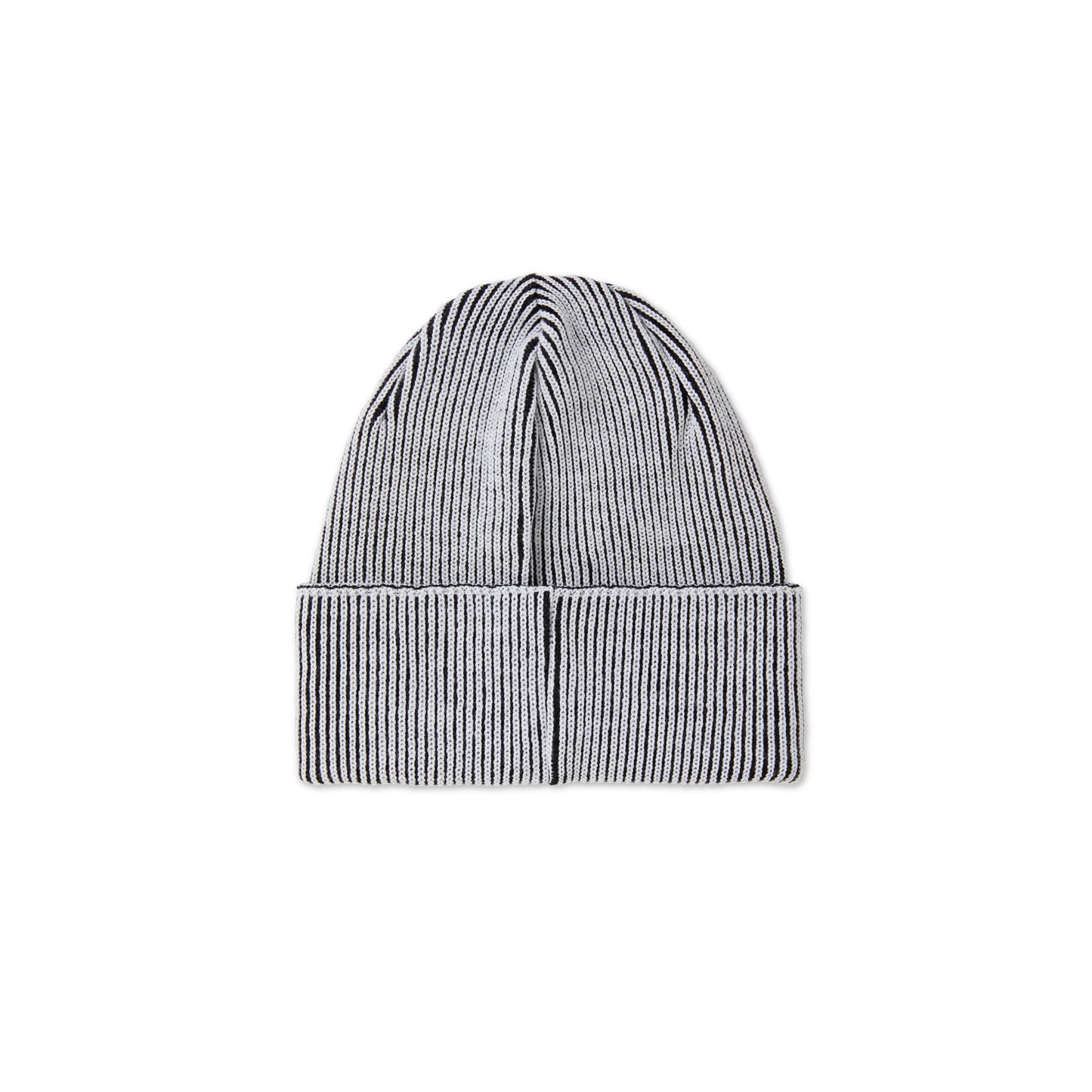 Polar Merino Lines Beanie White / Black