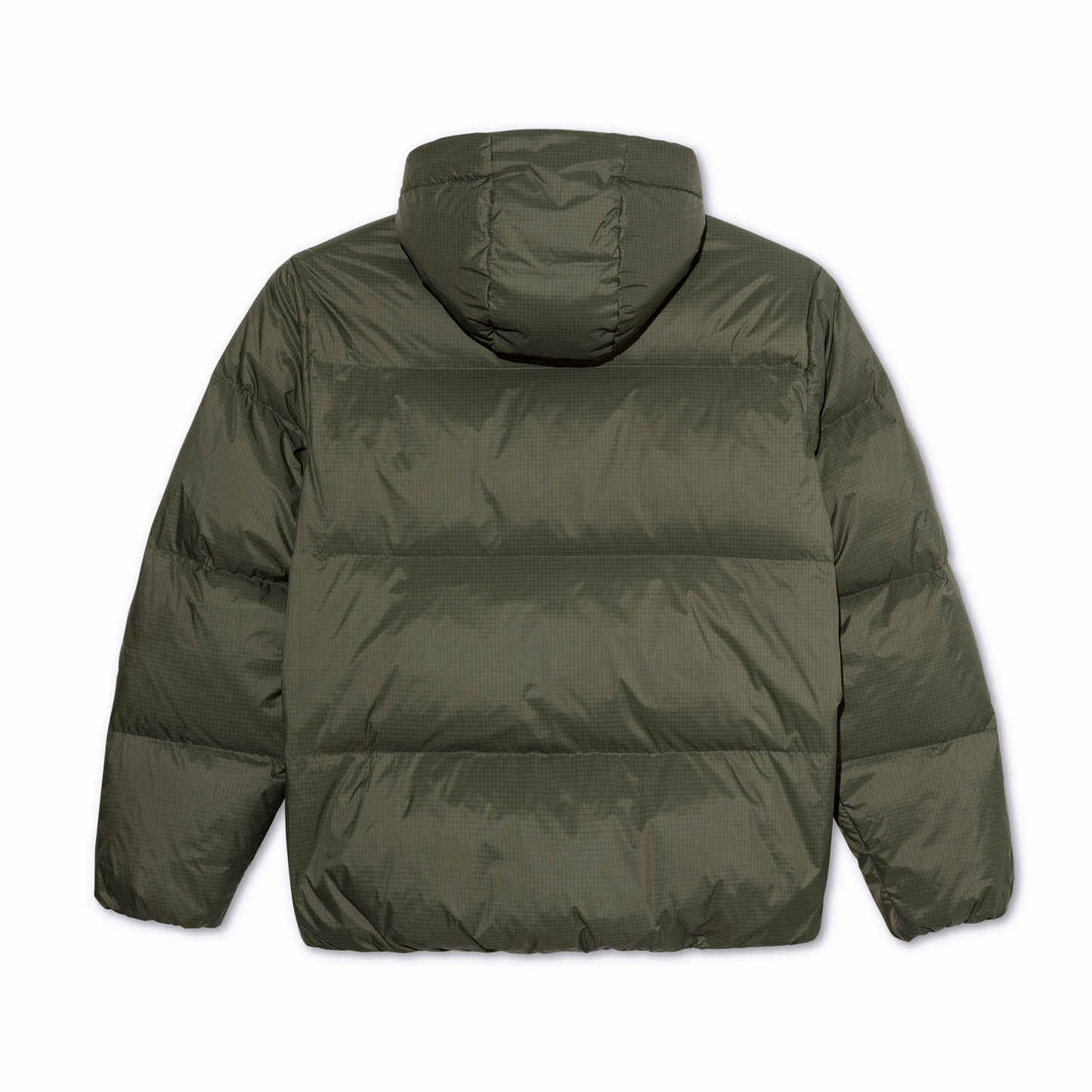Polar Soft Puffer Ripstop Jacket Grey Green
