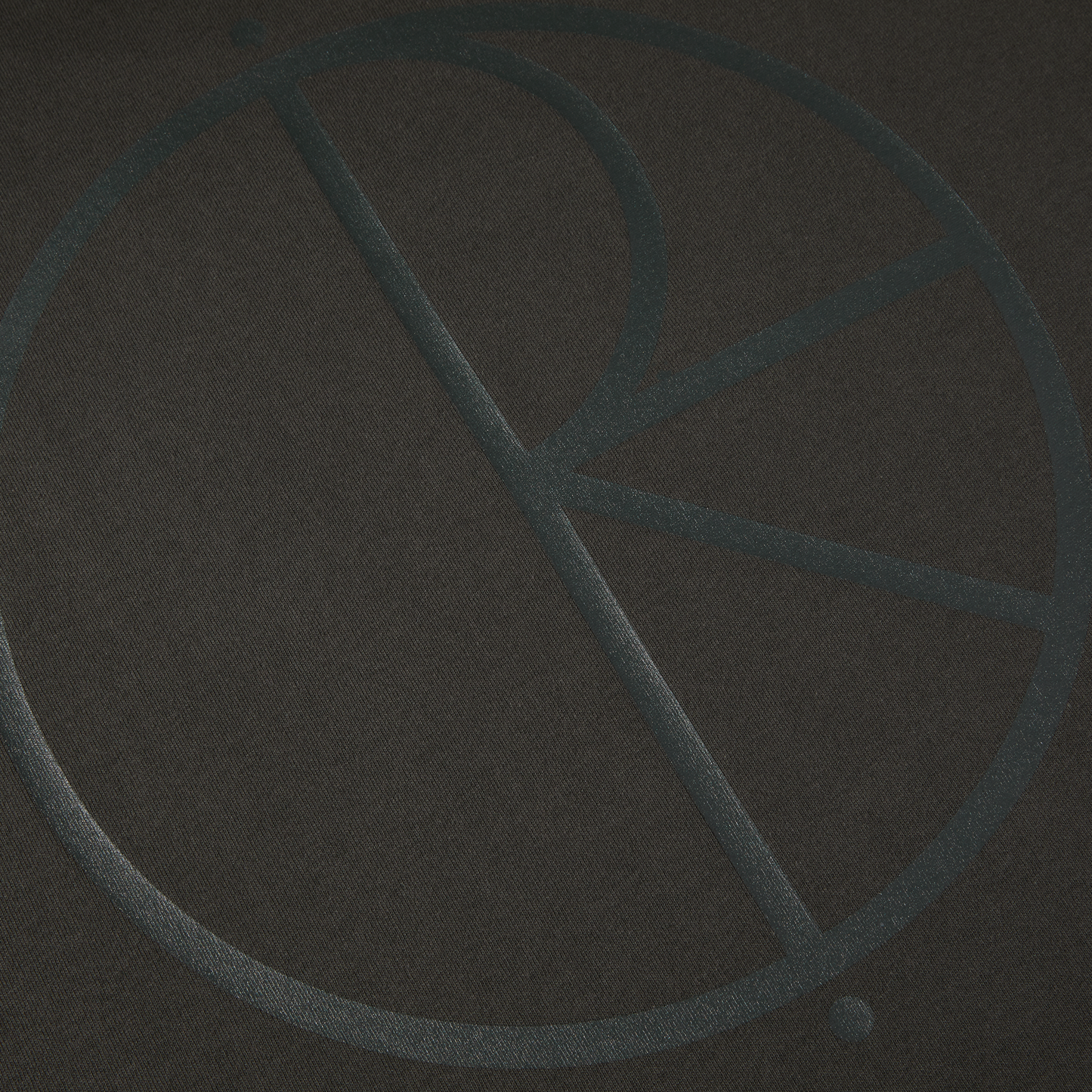 Polar Stroke Logo T-Shirt Dirty Black