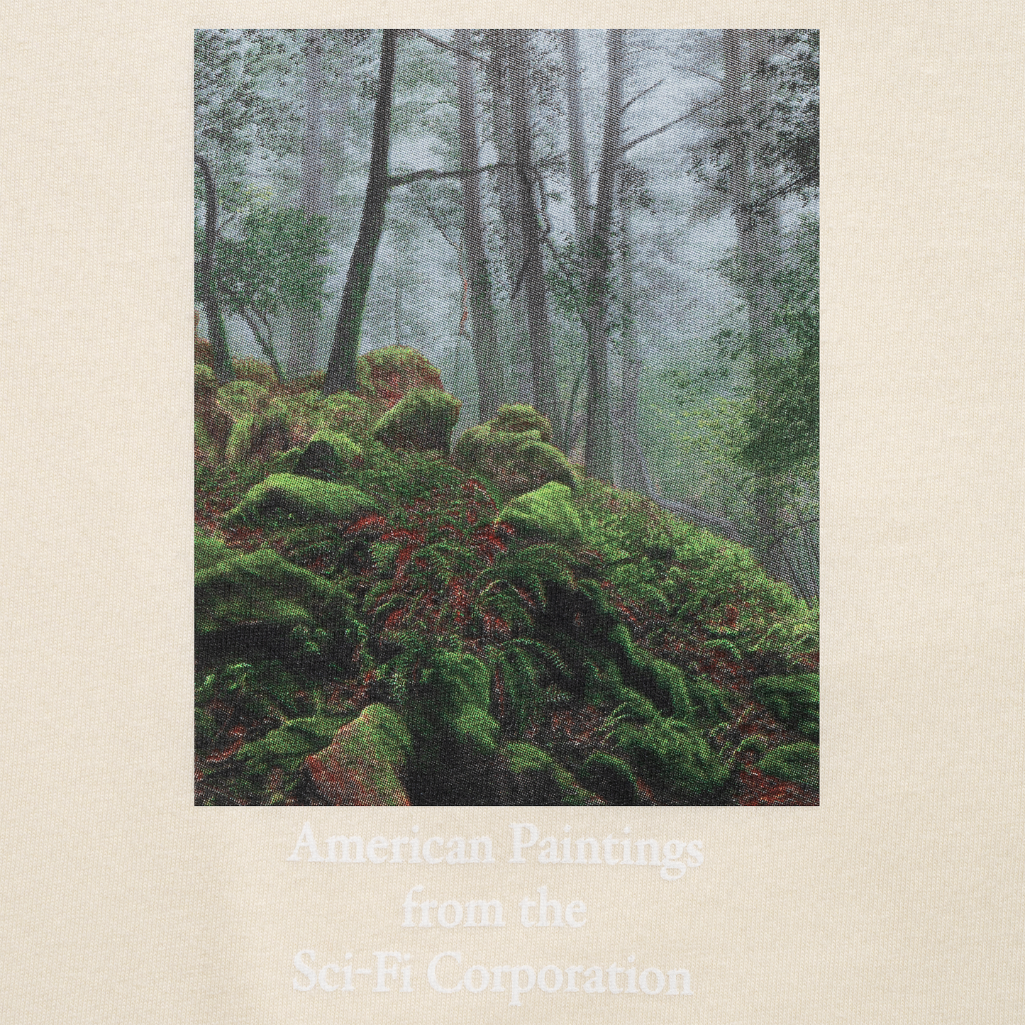 Sci-Fi Forest T-Shirt Natural