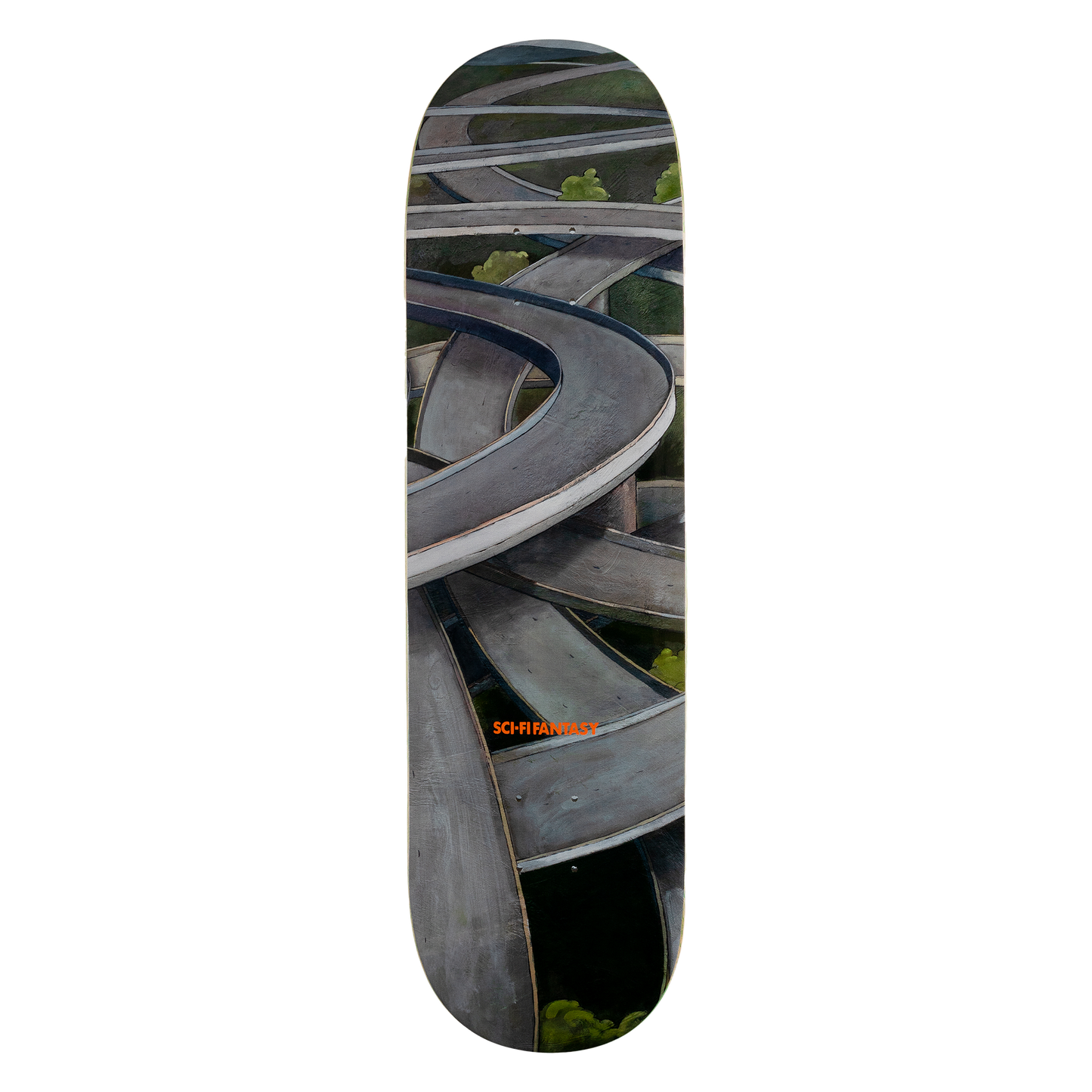 Sci-Fi Freeway Skateboard Deck 8.38