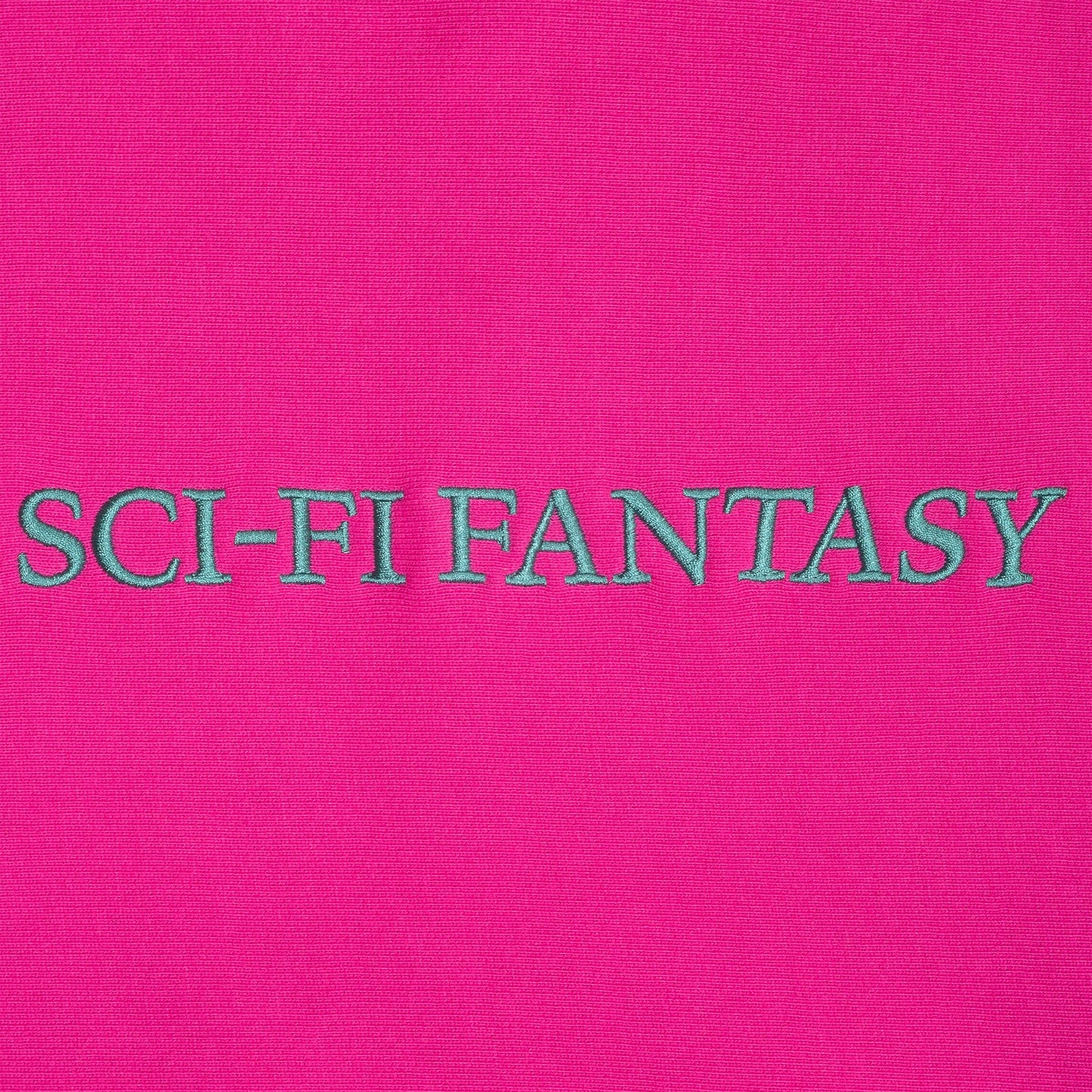 Sci-Fi Logo Hooded Sweater Magenta