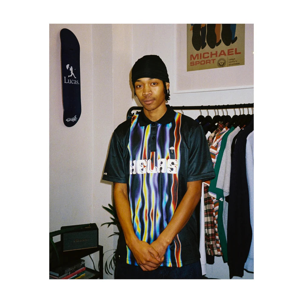 Helas Temperature Football Jersey Polo Black