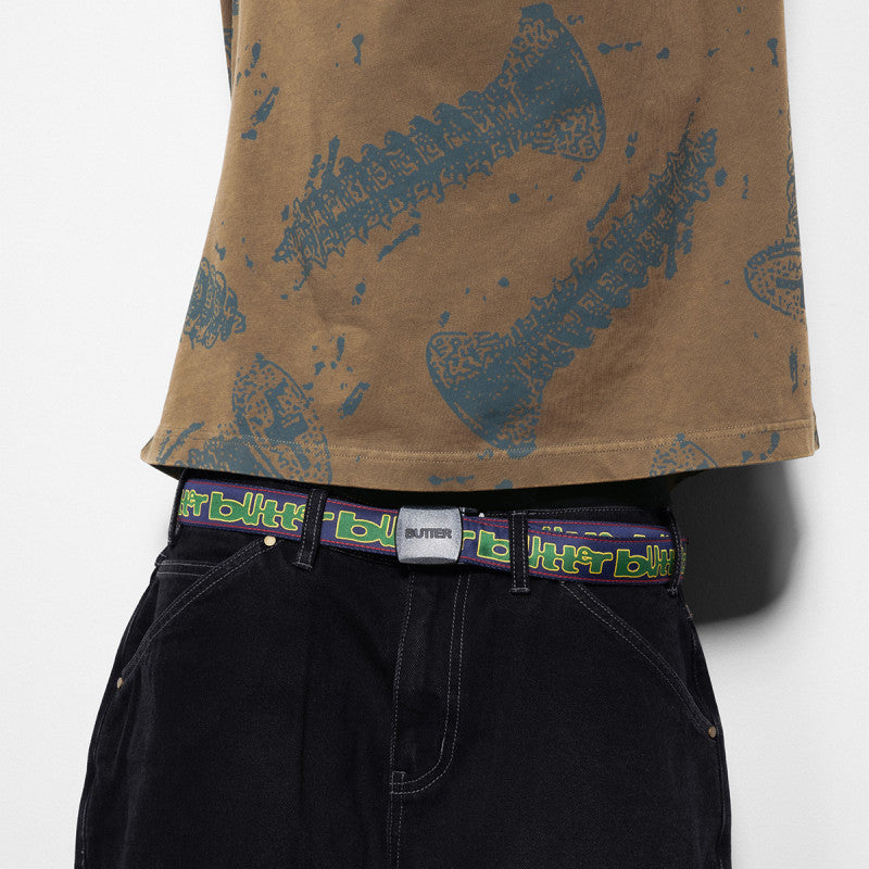 Butter Goods Screw T-shirt Washed Fatigue