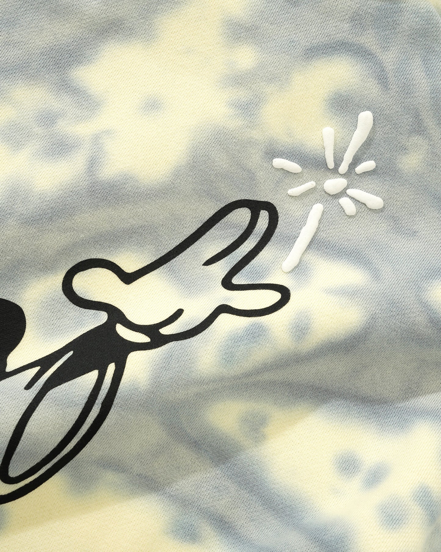 Butter x Disney Sight And Sound Pullover Hoodie Tie Dye