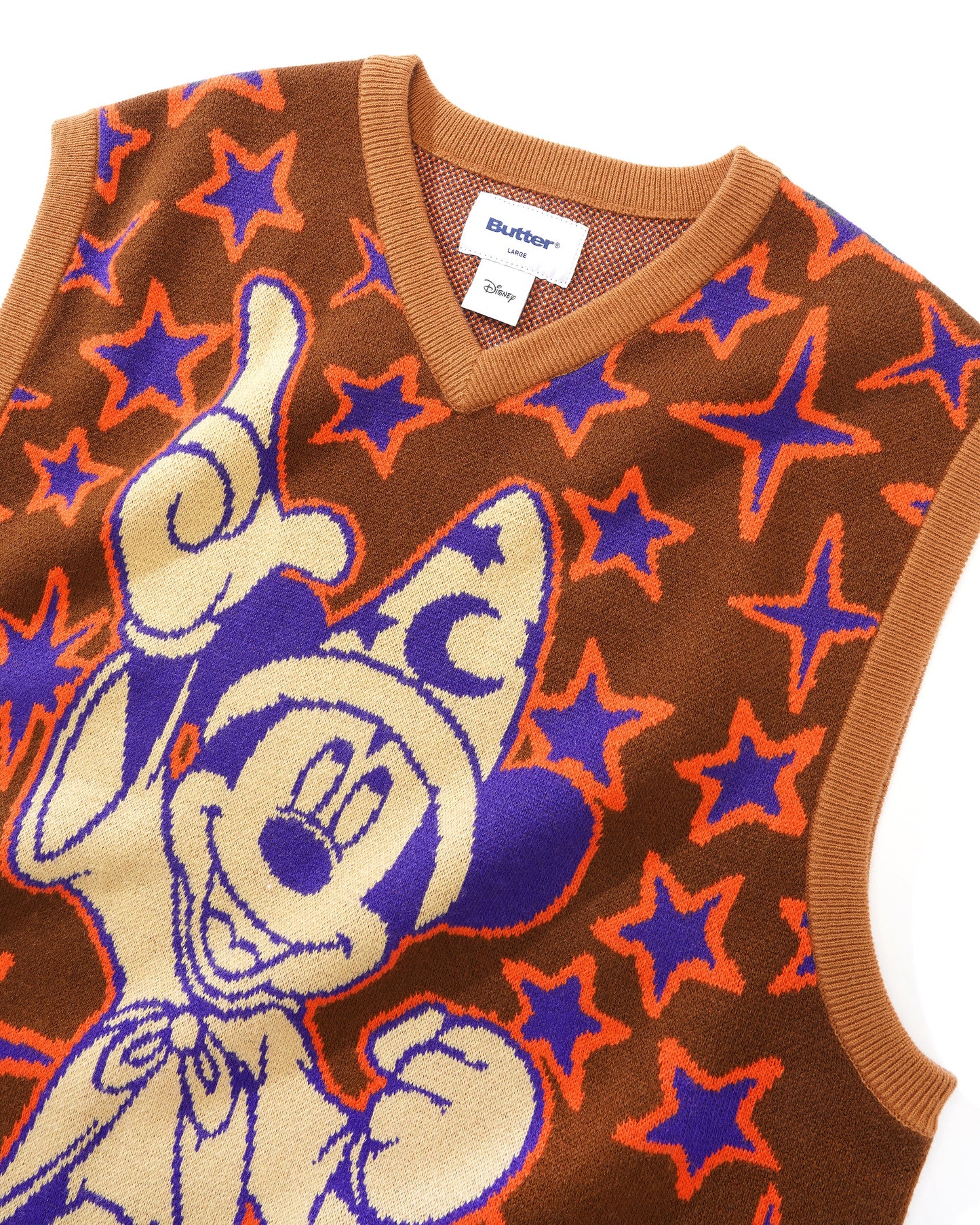 Butter x Disney Starry Skies Knitted Vest Brown