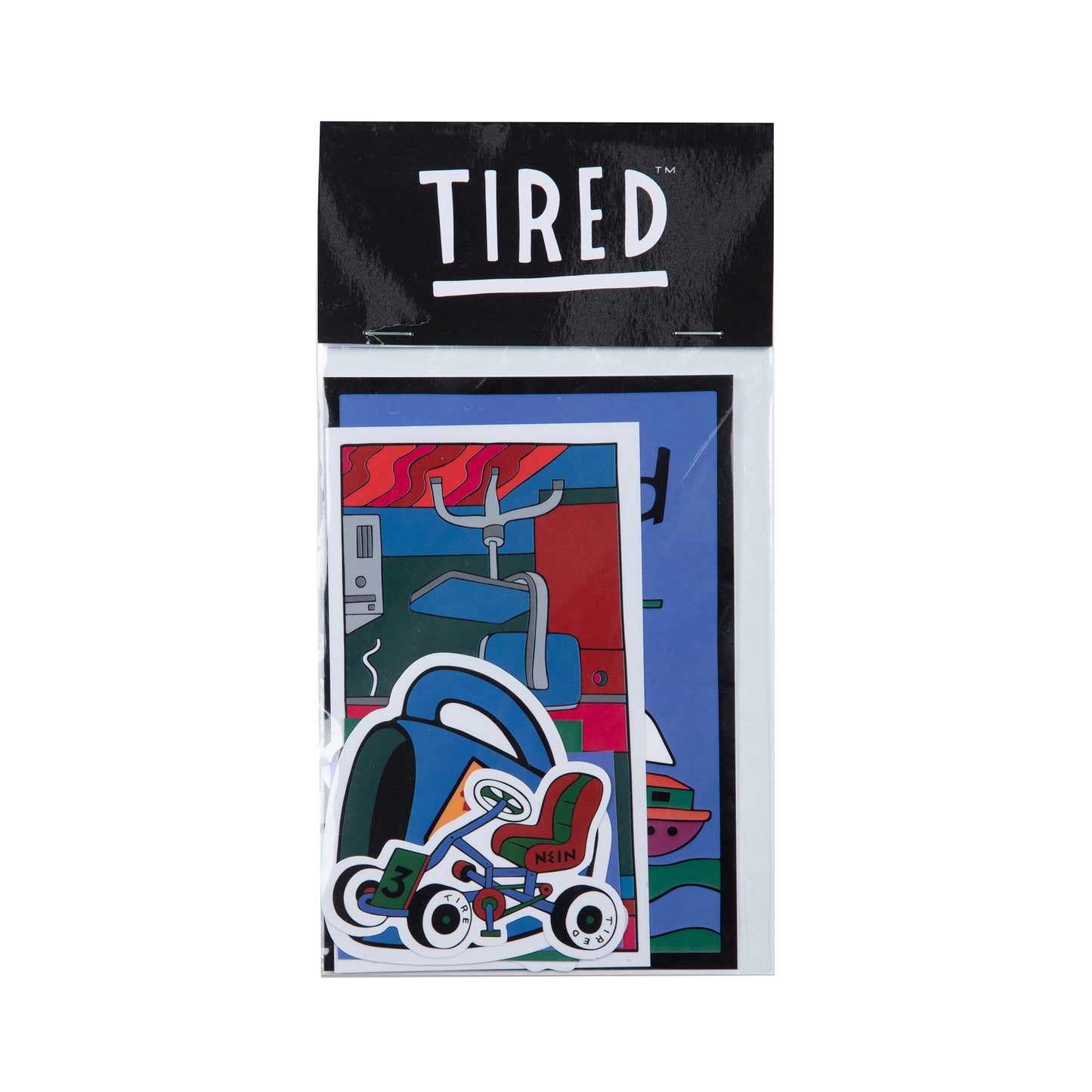 Tired FW23 Season Sticker Pack