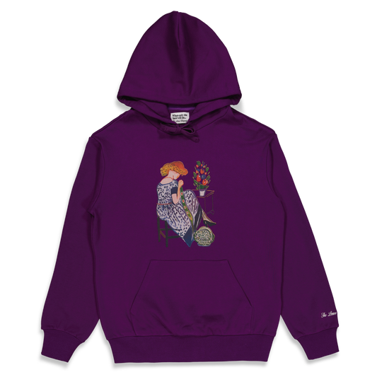 The Loose Company Crochet Hooded Sweater