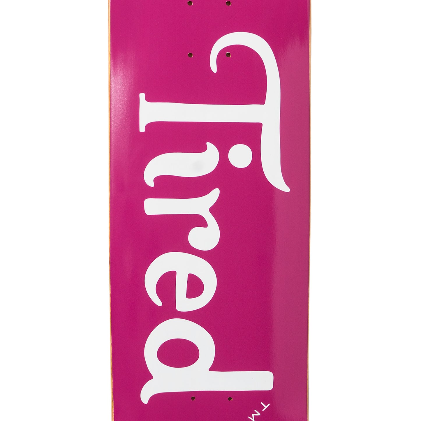 Tired Swirl Logo Skateboard Deck 8.75