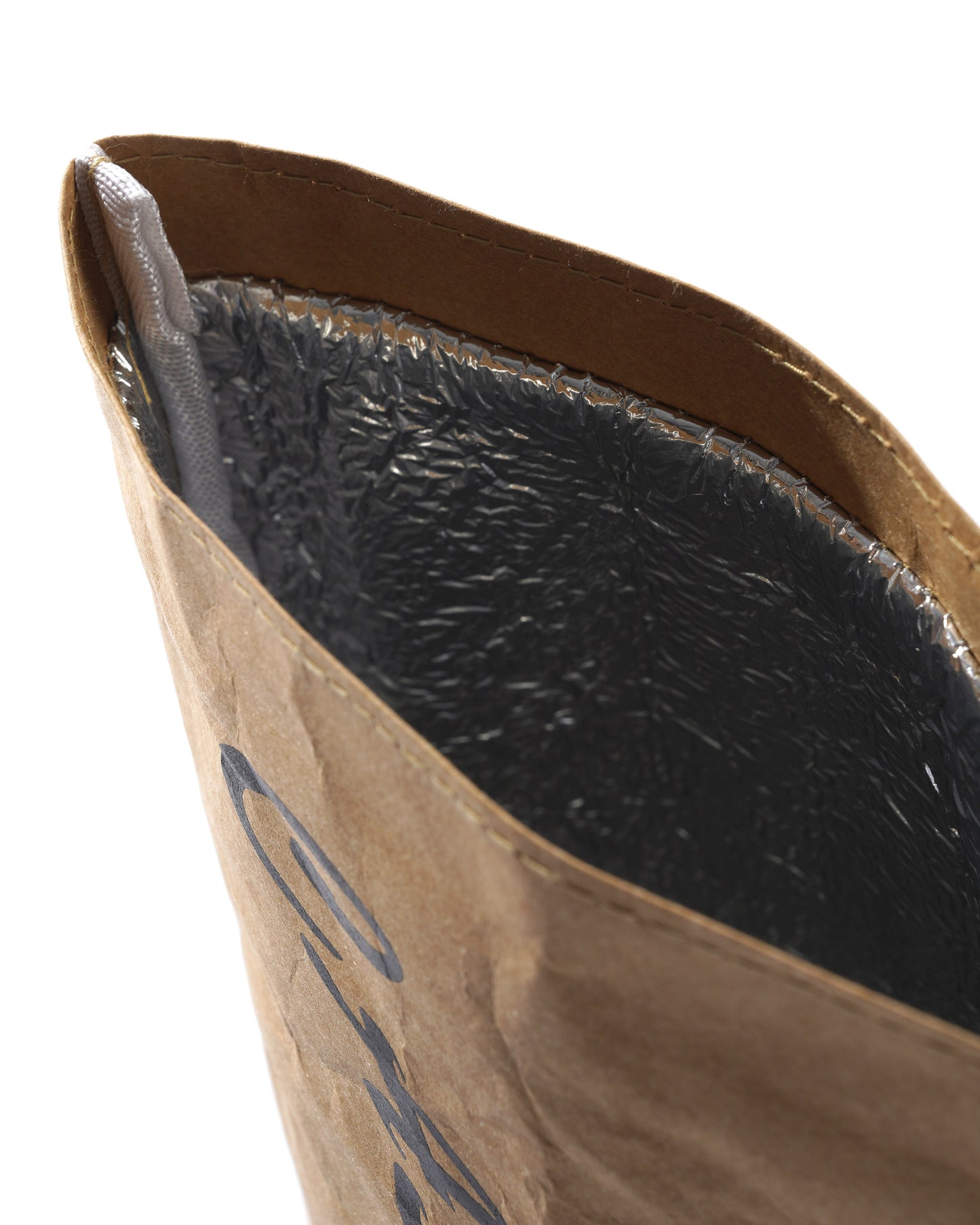 Cash Only Tyvek Brown Paper Bag