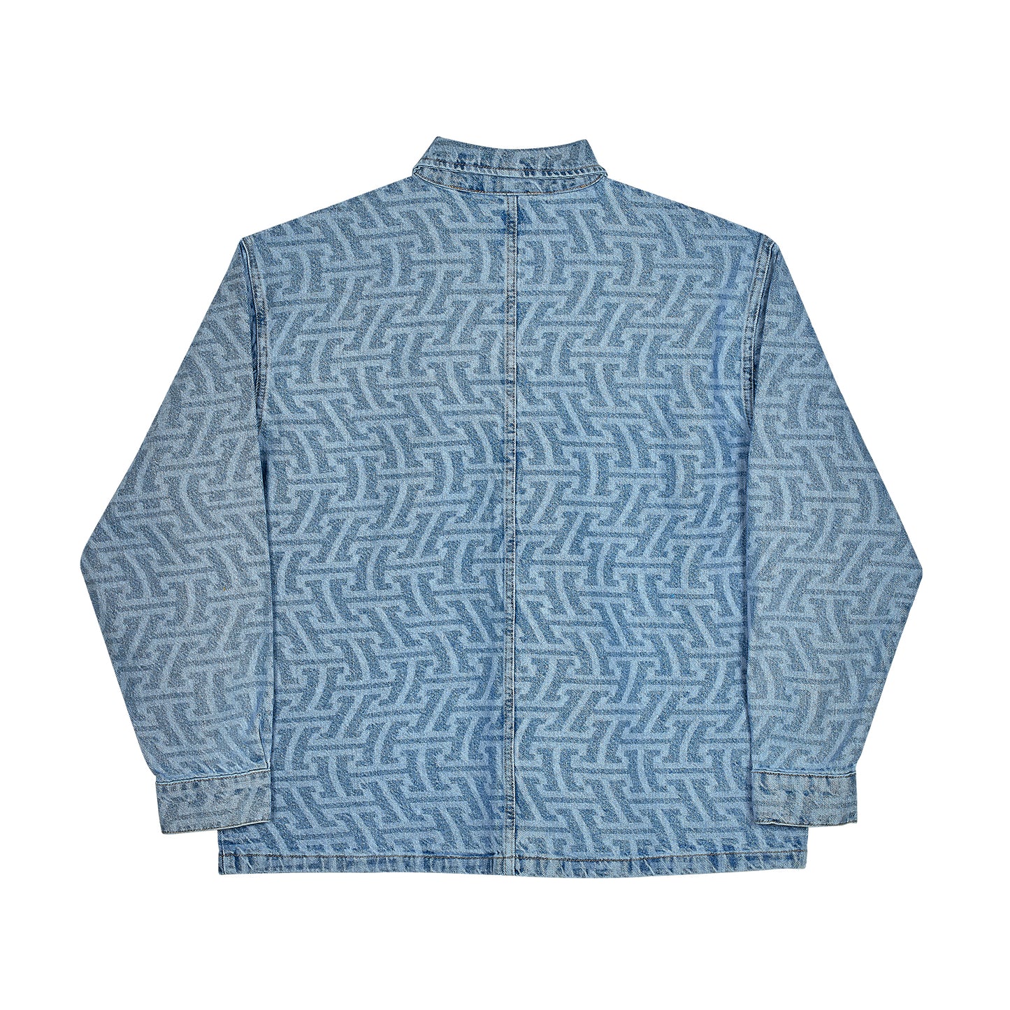 Helas Wave Denim Jacket Light Blue