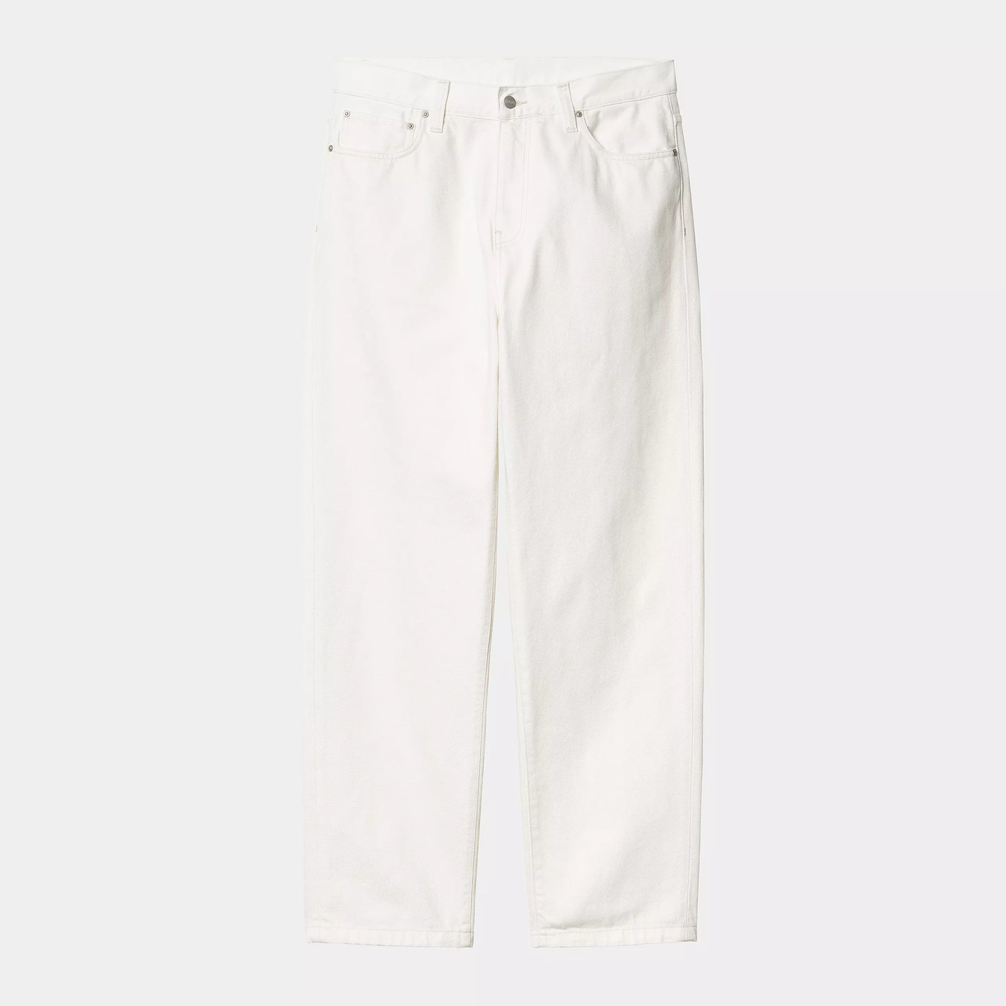Carhartt WIP Aaron Pant White Rinsed