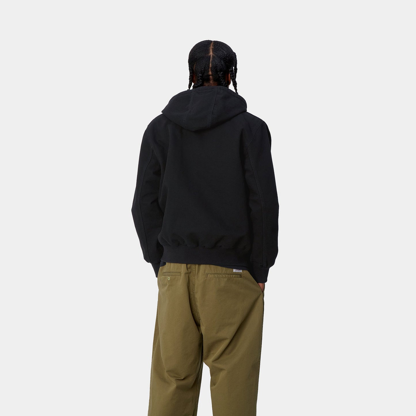 Carhartt WIP Active Jacket Black Aged Canvas
