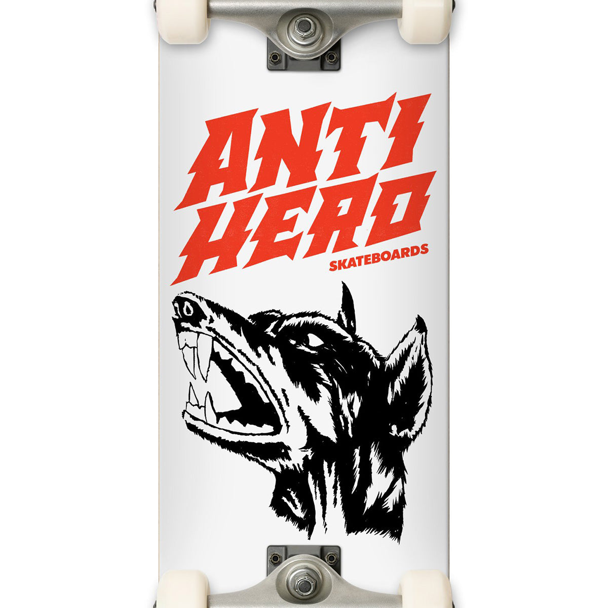 Anti Hero Hellhounds Complete Skateboard White 8.25
