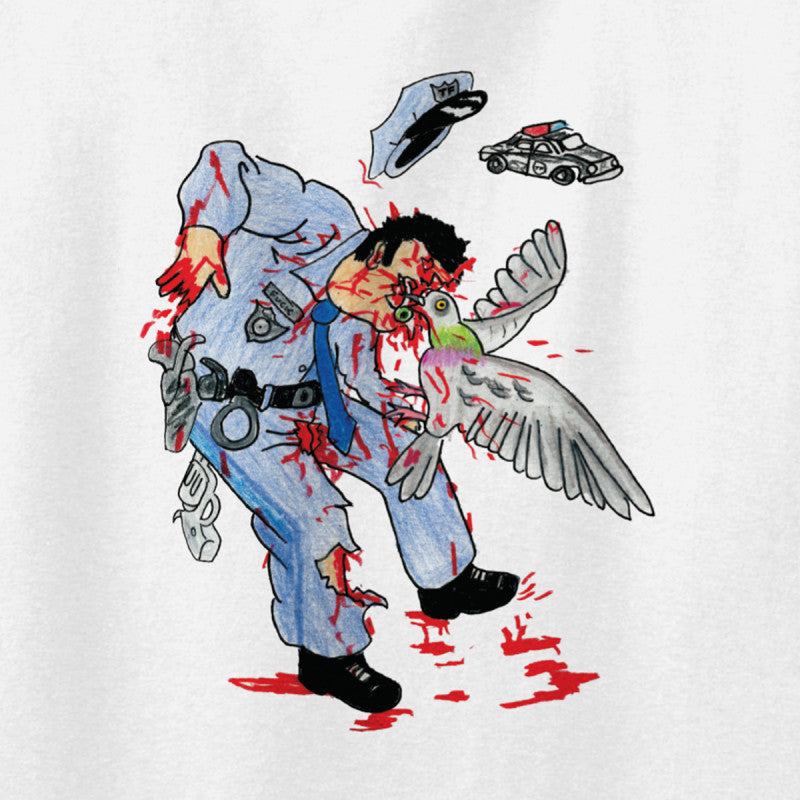 Anti Hero Pigeon Attack T-Shirt White