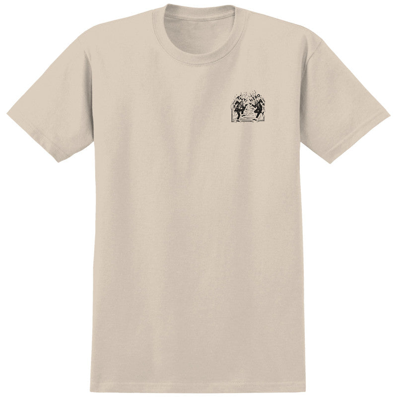 Anti Hero Ruder Bwoys Ringspun T-Shirt Heather Bone