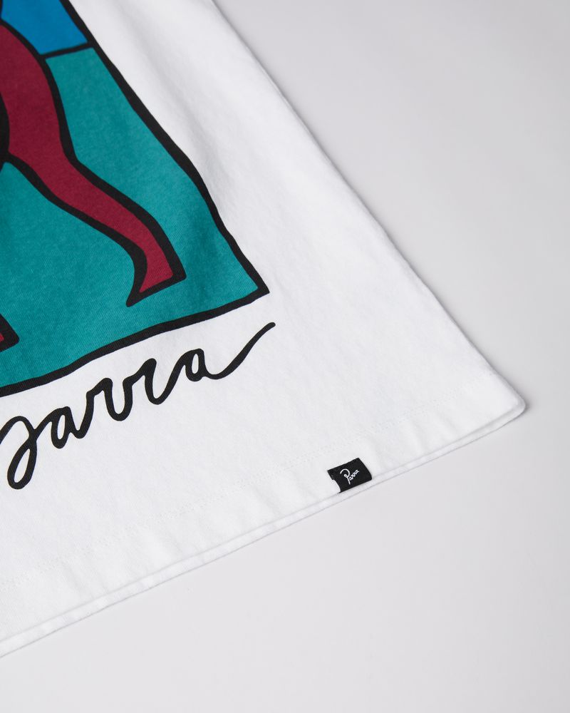 By Parra Bear Dog Hammer T-Shirt White