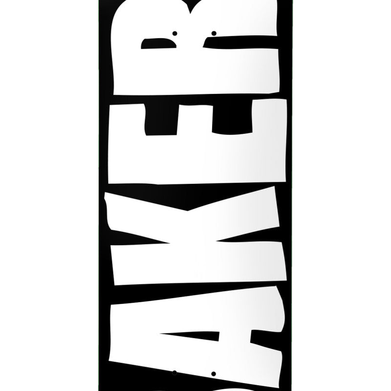 Baker 3 Skateboard Deck Black 8.25