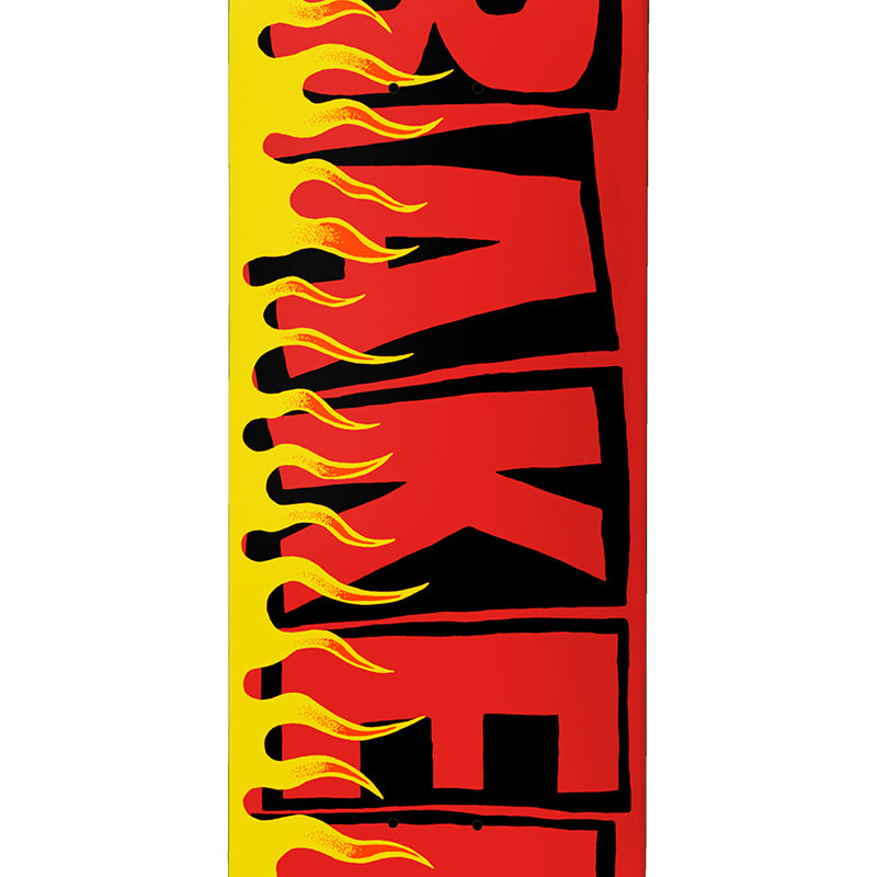 Baker T-Funk Flames Skateboard Deck 8.25