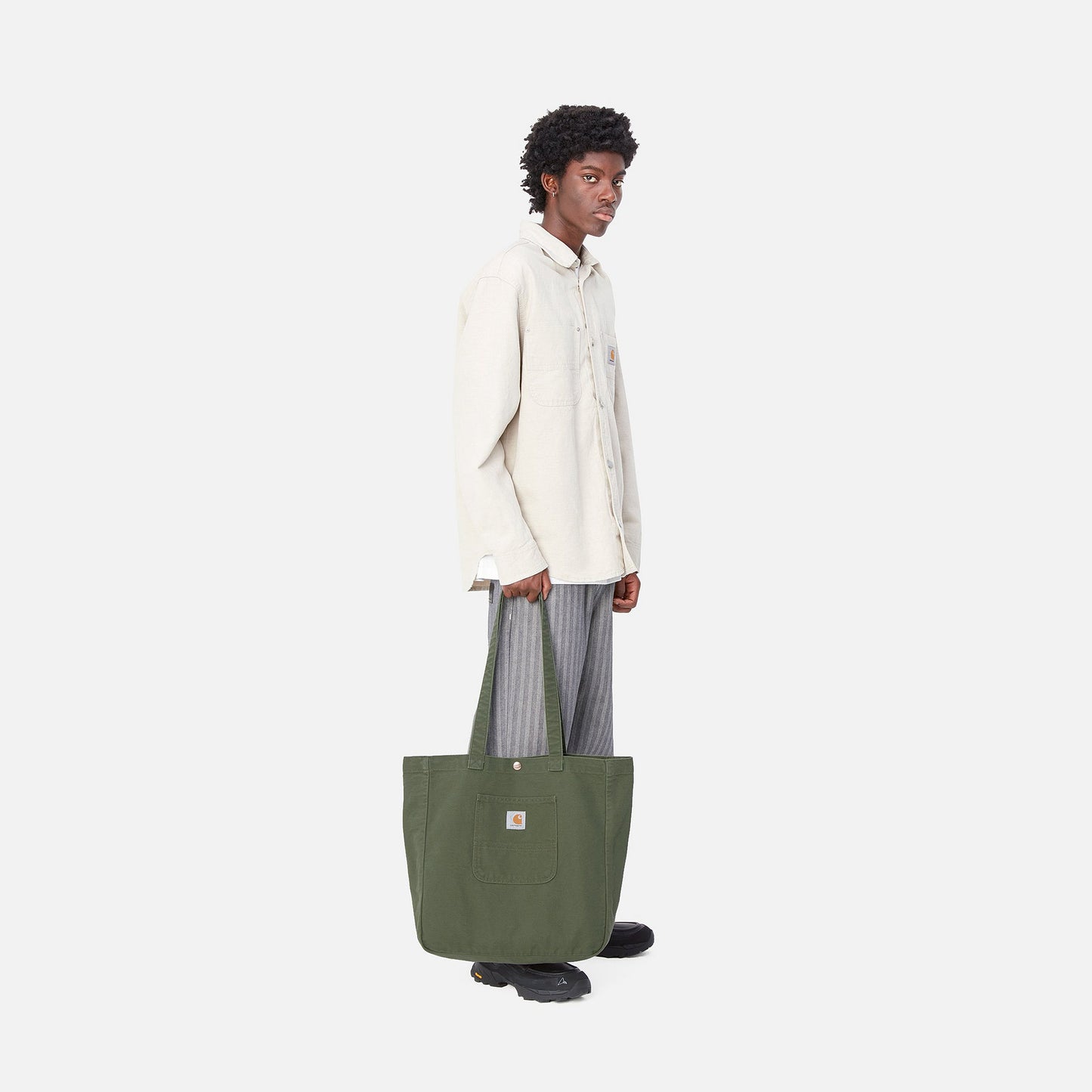 Carhartt WIP Bayfield Tote Bag Tarragon Rinsed