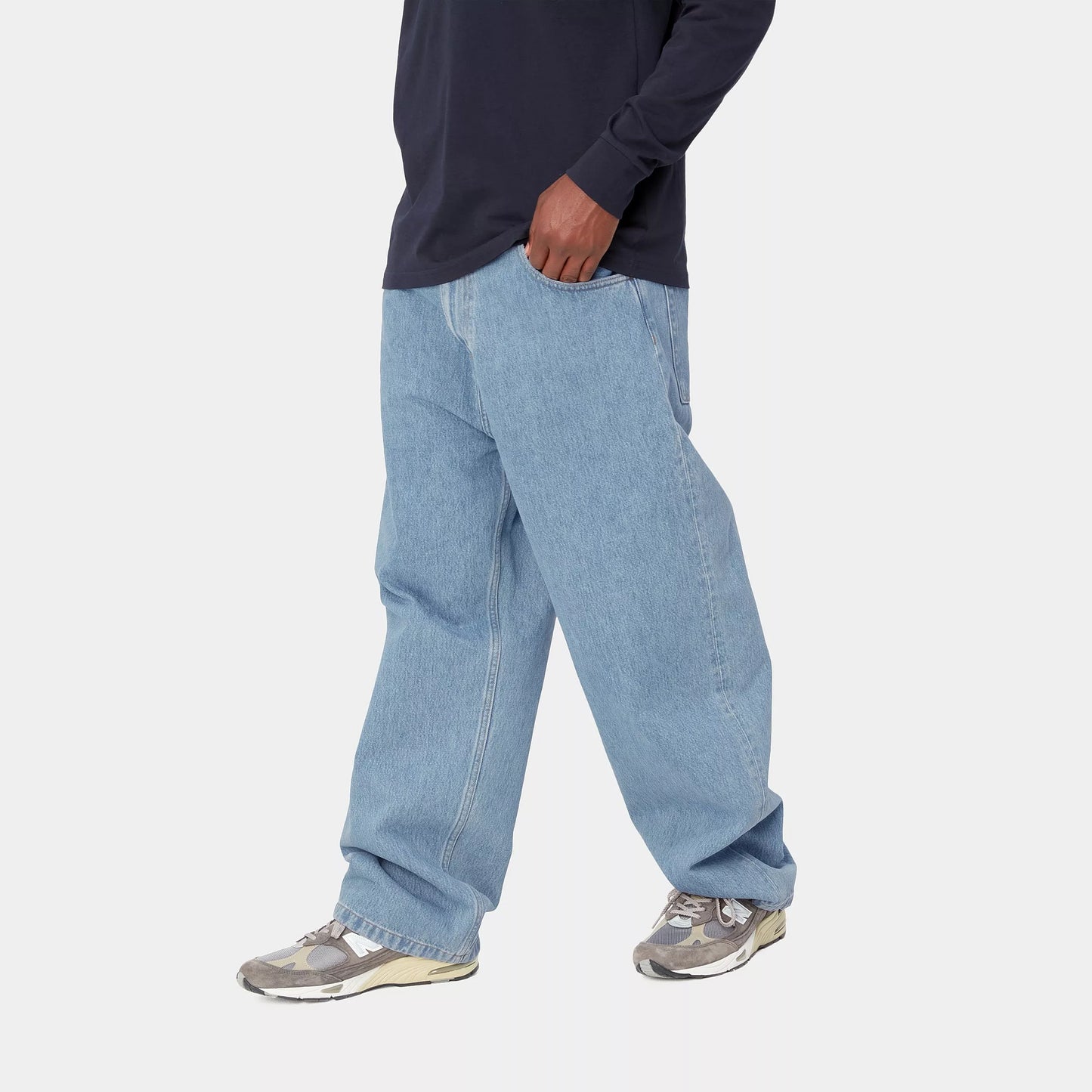 Carhartt WIP Brandon Pants Blue Stone Bleached