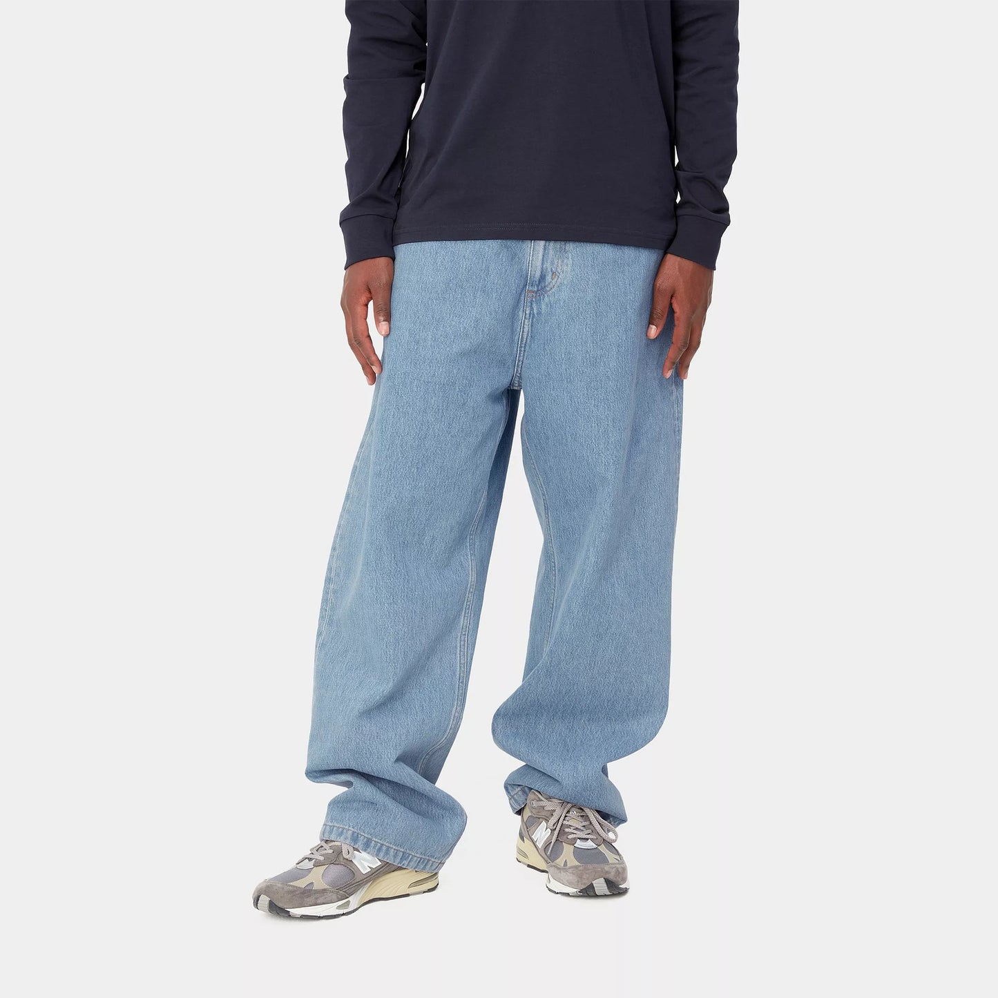 Carhartt WIP Brandon Pants Blue Stone Bleached