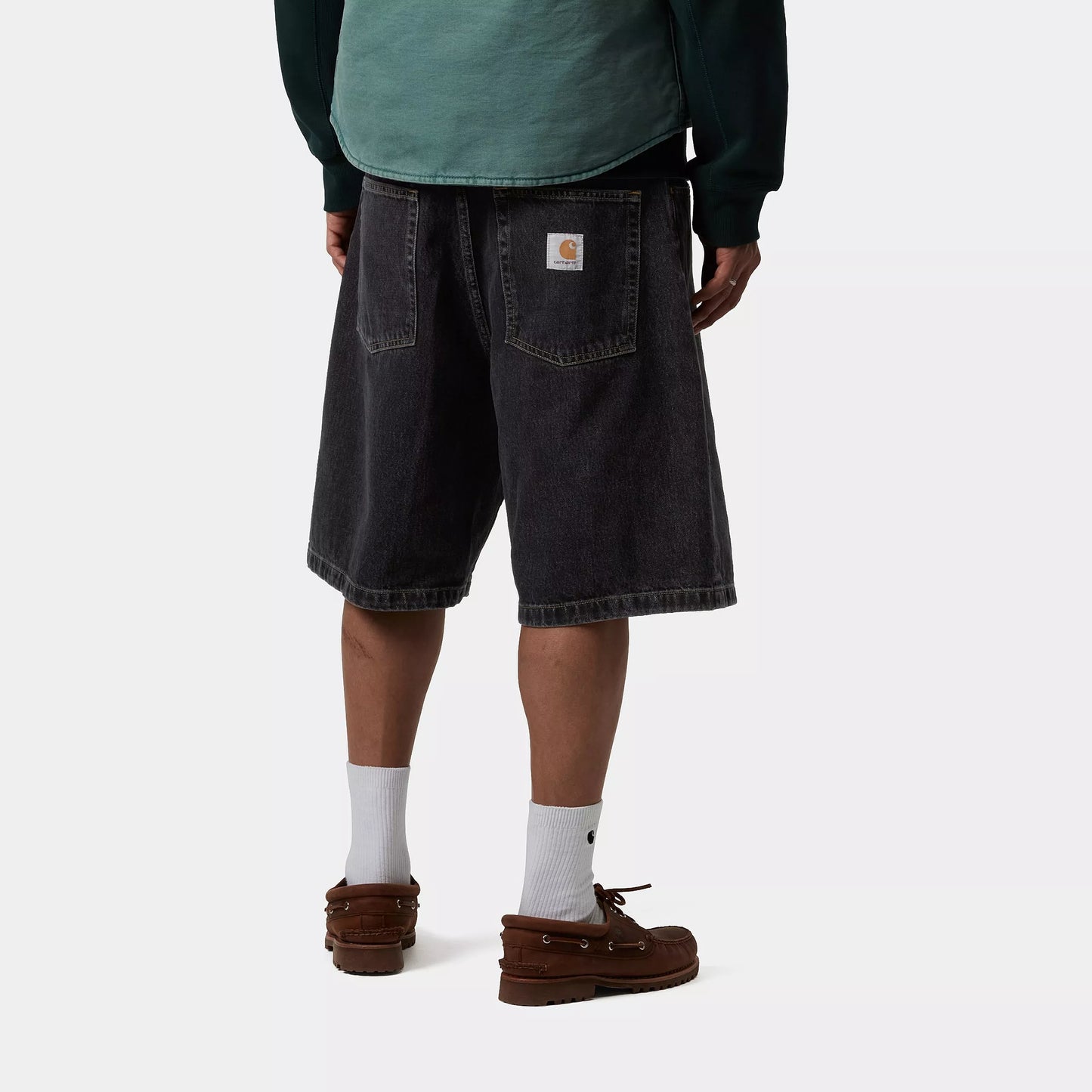 Carhartt WIP Brandon Short Black Stone Washed