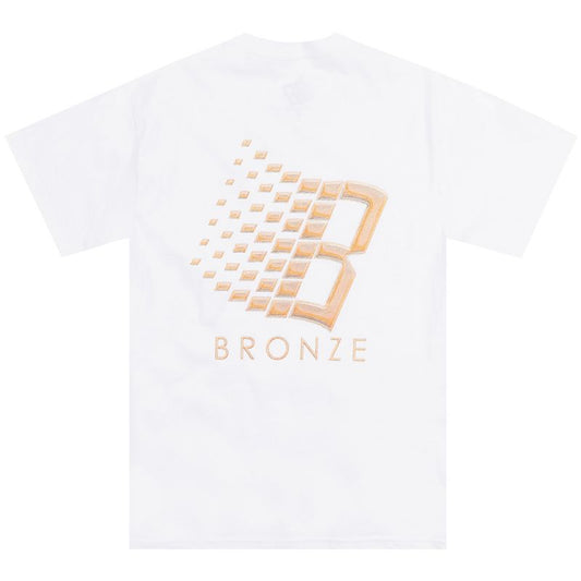 Bronze 56K Balloon Logo T-Shirt White