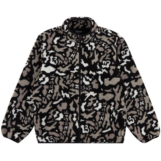 Bronze 56K Camo Fleece Jacket Snow