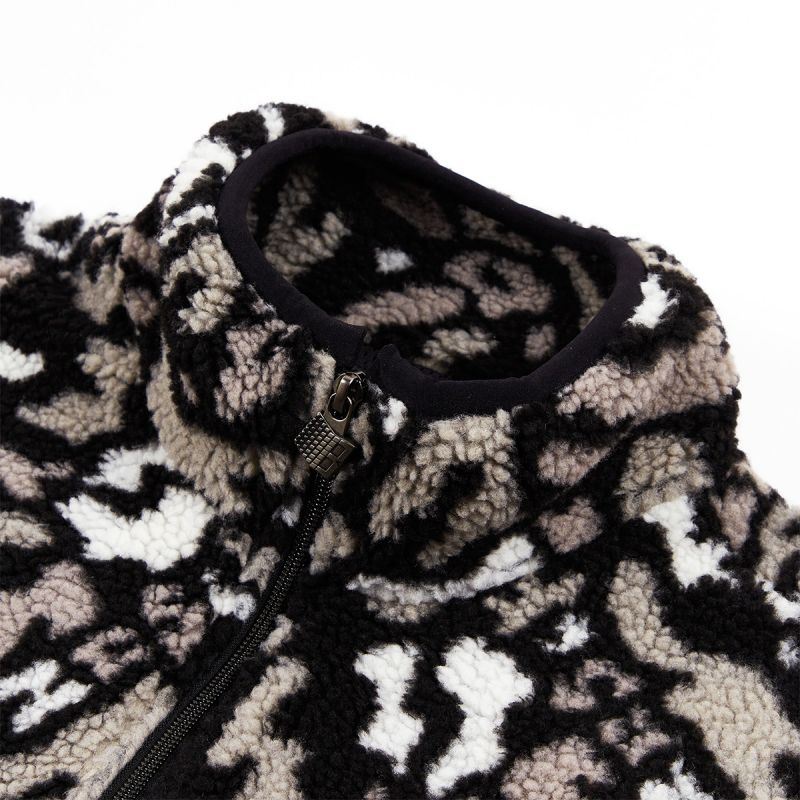 Bronze 56K Camo Fleece Jacket Snow