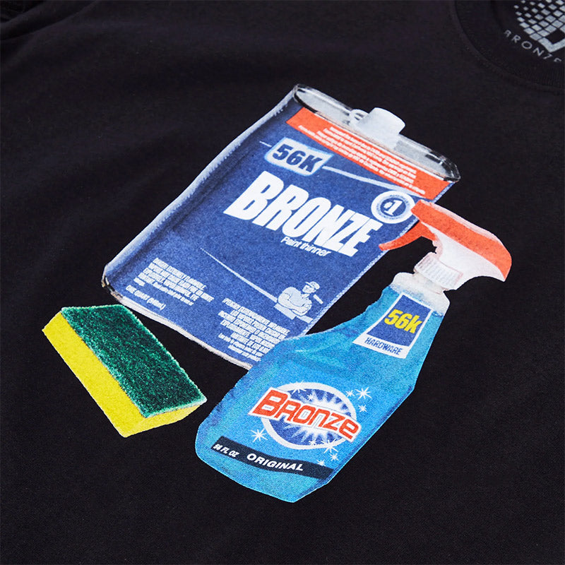 Bronze 56K Paint Thinner T-Shirt Black