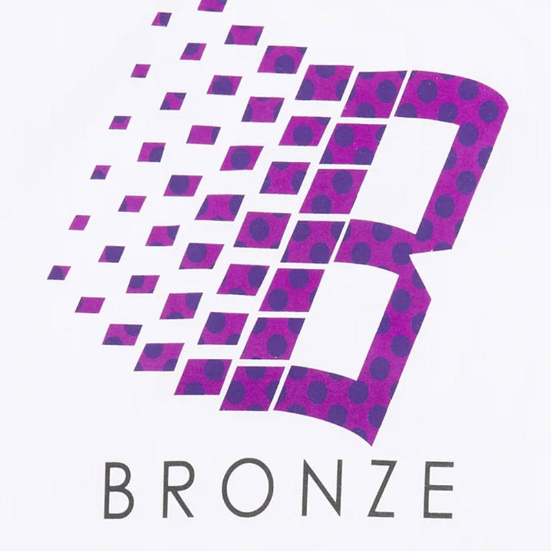 Bronze 56K Polka Dot Logo T-Shirt White