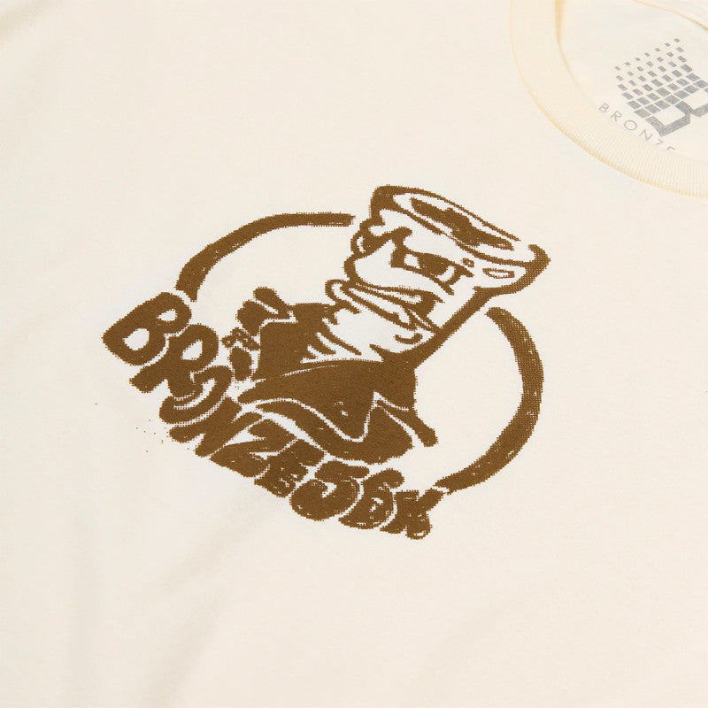 Bronze 56K The Bolt T-Shirt Cream