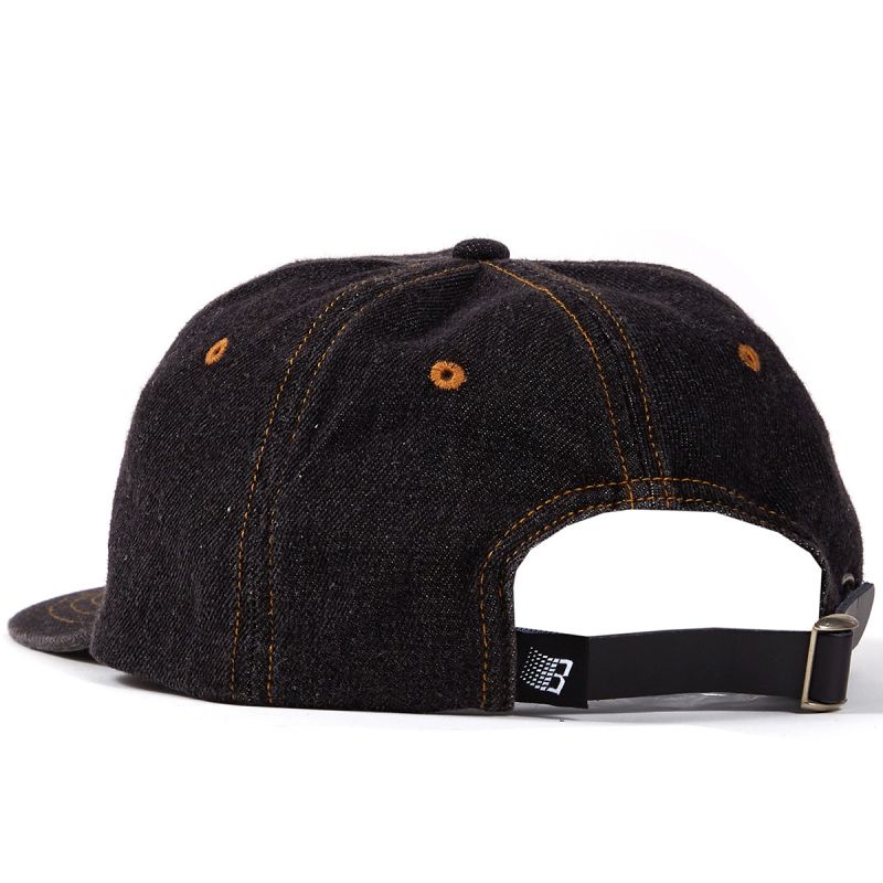 Bronze 56K XLB Denim Cap Black