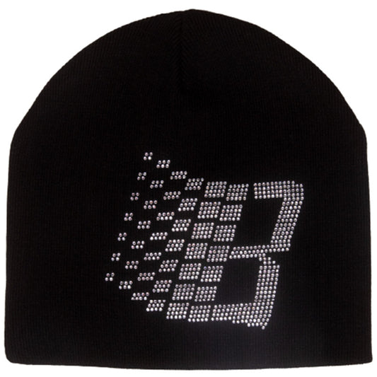 Bronze56K x Icecream Rhinestone Beanie Black