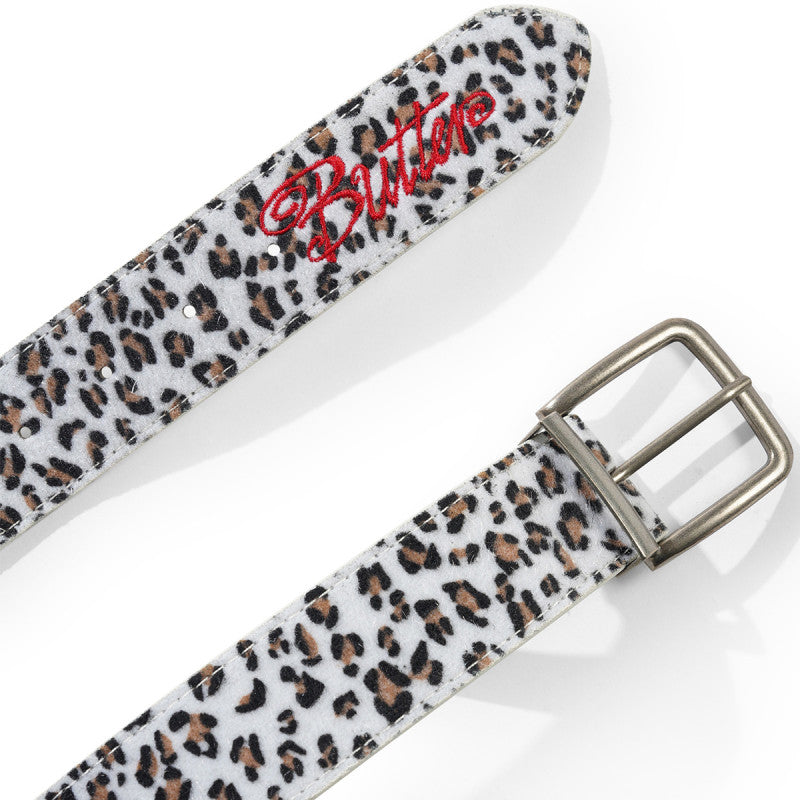 Butter Goods Animal Hide Belt Snow Leopard