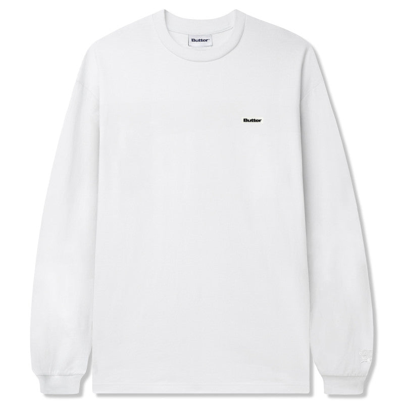 Butter Goods Basic Longsleeve T-shirt White